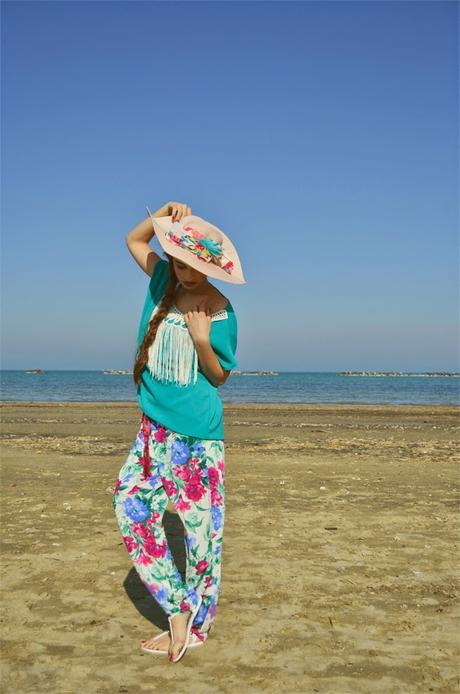 PetiteFraise + Fils de Rêves: style tips part I. Floral patterns, fringes, aztec inspirations, turquoise shades