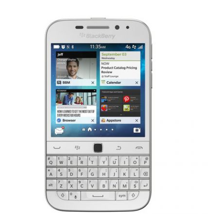 Blackberry classic white