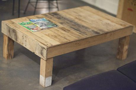 Idee per realizzare tavolini con pallet, table