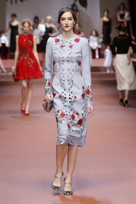 Inno alla mamma Sfilata Dolce & Gabbana autunno inverno 2015-2016