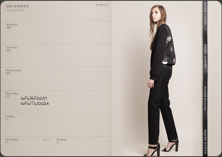 Mauro Gasperi, Collezione A/I 2015-16 Lookbook