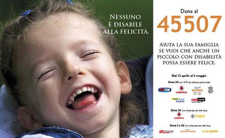 Fino al 3 maggio, Ariel: sport e gioco per i bambini disabili