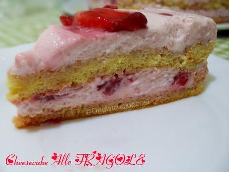 Cheesecake di fragole