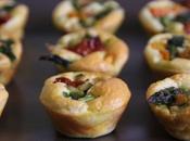 Partenza Gustosa Stuzzichini Uova Verdure Vegetable Mini Quiches