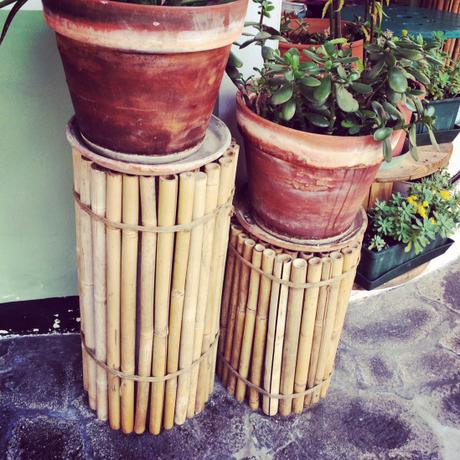Riciclo creativo: utilizzare canne di bambù per il vostro giardino!
