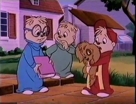 Alvin Rock 'n' Roll - Tre Chipmunk e un cucciolo (Three Chipmunks and a Puppy) - gallery episodio