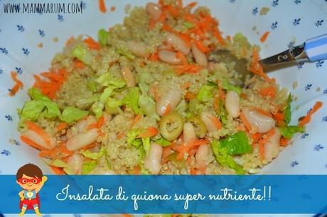 Insalata di quinoa super nutriente