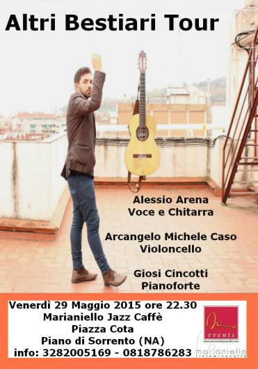 Alessio Arena - Altri Bestiari live tour