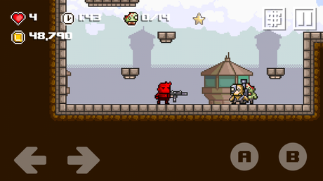 Random Heroes 3 - Sparatutto per Android in versione 8 bit!