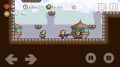 Random Heroes 3 - Sparatutto per Android in versione 8 bit!