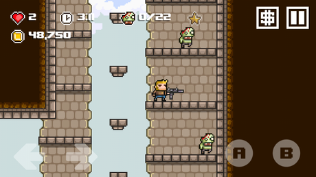 Random Heroes 3 - Sparatutto per Android in versione 8 bit!