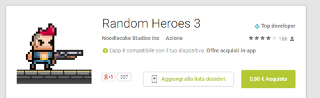 Random Heroes 3 - Sparatutto per Android in versione 8 bit!