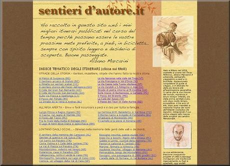 SENTIERI D'AUTORE.Albano Marcarini