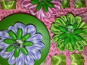 Borsetta crochet "Primavera" chiusura metallo...fiori colori! Crochet purse with clasp frame...flowers colours!