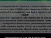 Hacker Anonymous hackerano sito dell'Agenzia Italiana Farmaco