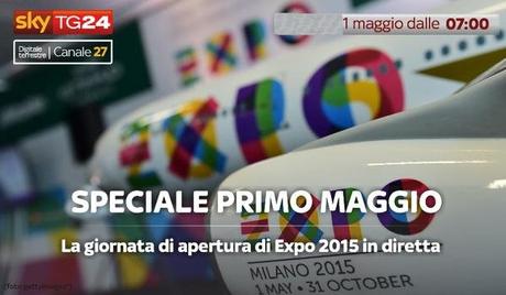 Primo Maggio, il palinsesto di SkyTG24 tra Expo 2015 e Festa dei Lavoratori