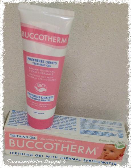 buccotherm primi denti balsamo gengivale per neonati