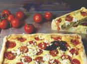 Torta Salata Formaggio Capra Basilico