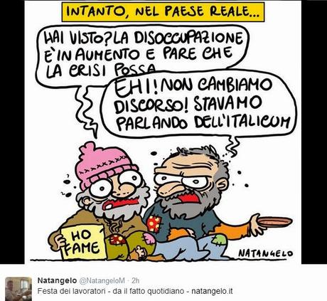 La festa del lavoro senza lavoro