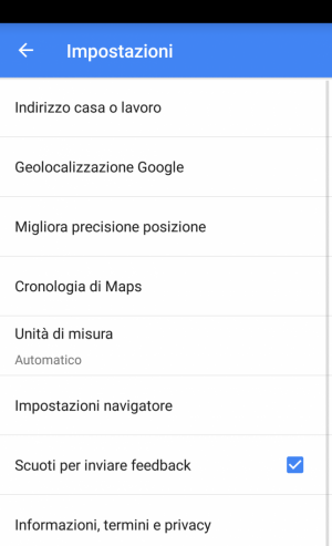 Come inserire l'indirizzo di casa e del lavoro su Google Maps per Android