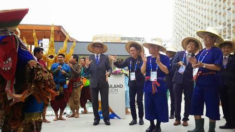 EXPO 2015:Inaugurato il padiglione Thailandia