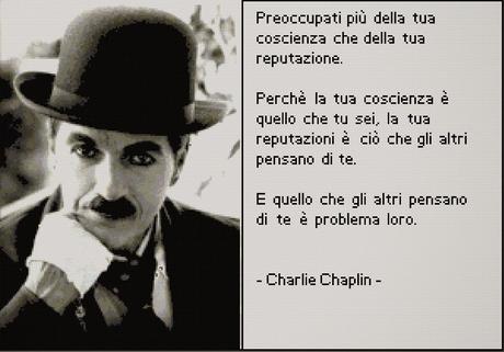 Schema per il punto croce: Charlie Chaplin