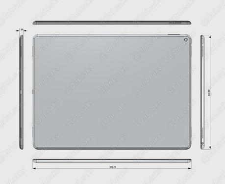 Una nuova immagine leaked dell’ iPad Pro ci fa notare le sue dimensioni e non solo!