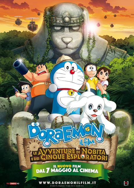 Doreamon il film - le avventure di Nobita e dei cinque esploratori, il nuovo Film della Lucky Red