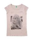 t-shirt Benetton Brigitte Bardot rosa