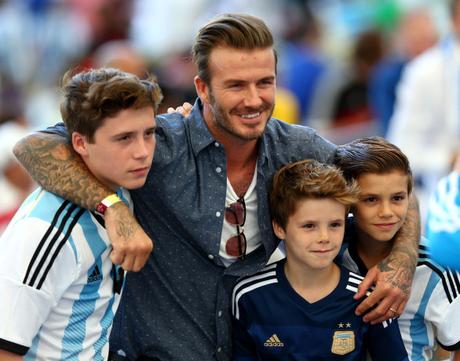 David Beckham compie 40 anni