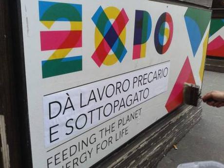 Expo dà lavoro precario e sottopagato