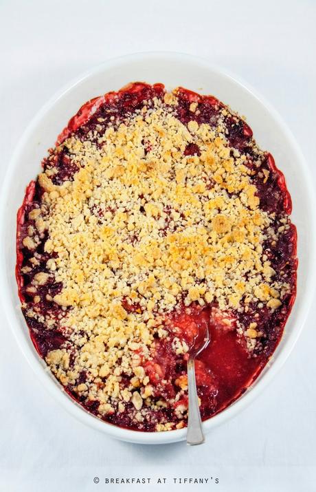 Crumble di fragole / Strawberries crumble recipe