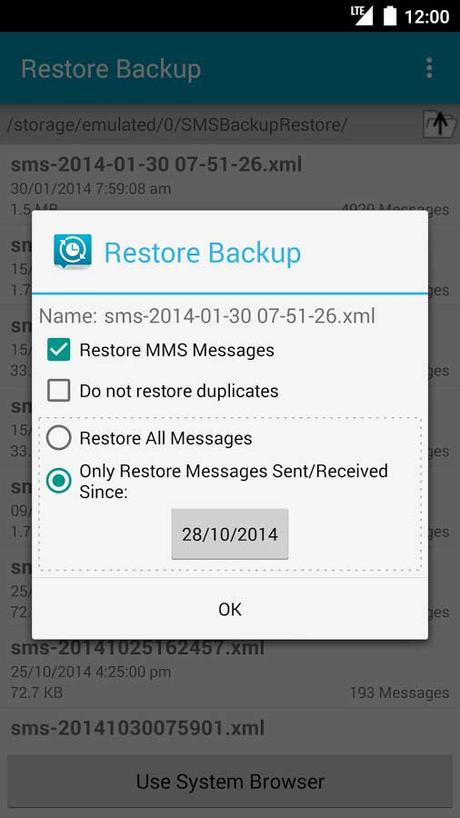 App gratuite per il Backup e Ripristino di Messaggi SMS sui dispositivi Android