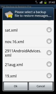 App gratuite per il Backup e Ripristino di Messaggi SMS sui dispositivi Android