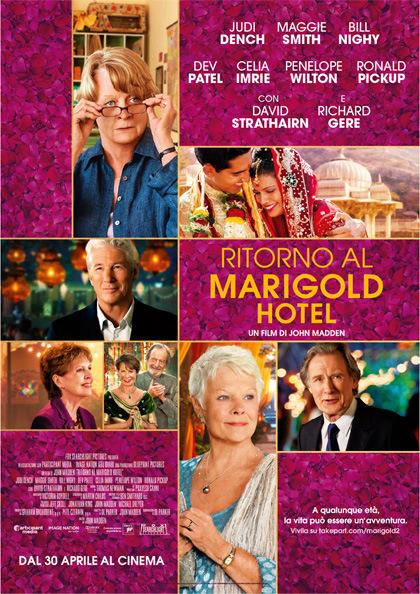 Locandina italiana Ritorno al Marigold Hotel