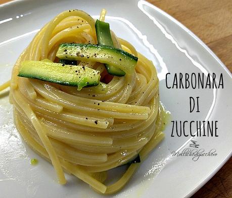 carbonara di zucchine