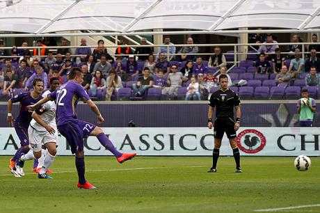 Fiorentina-Cesena 3-1 video gol highlights