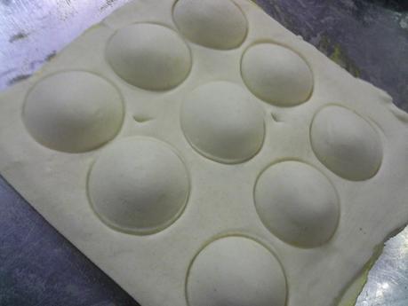 Bocconcini di sfoglia e cioccolata fondente