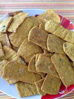 SNACK ALLA CURCUMA CON PIOGGIA DI SEMINI