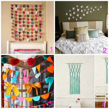 Decorare le pareti a costo zero - 8 idee fai da te