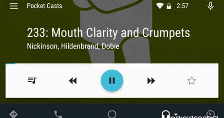 pocket casts Android Auto