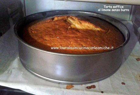 TORTA SOFFICE AL LIMONE SENZA BURRO -Bimby e non- Laura Lau