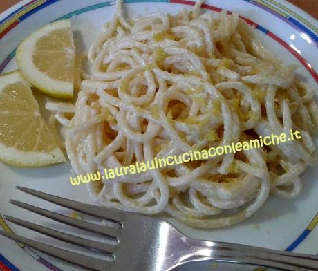 PASTA AL LIMONE A MODO MIO DI LAURA LAU