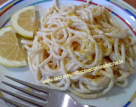 PASTA AL LIMONE A MODO MIO DI LAURA LAU