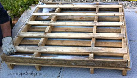 DIY pallet planter