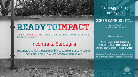 Ready to Impact incontra la Sardegna