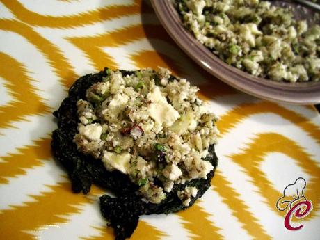 Millefoglie di spinaci con farcitura di patate, feta e pistacchi: di sfide, dimostrazioni e piccole soddisfazioni