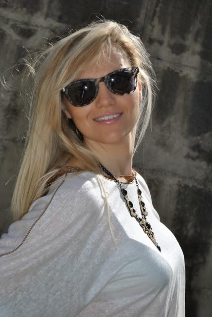 mariafelicia magno fashion blogger colorblock by felym collana majique necklace majique occhiali da sole carrera carrera sunglasses blonde girl blondie bionda capelli biondi blogger italiane fashion blogger italiane milano blog di moda italiani