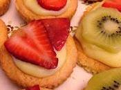 Senza Bimby, Pasticcini Crema Fragole Kiwi