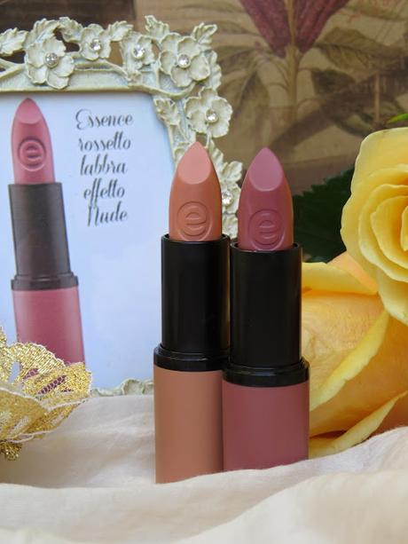 Essence rossetto labbra effetto nude - Cool Nude e Porcelain Doll